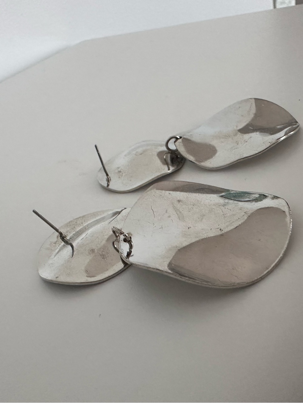 Silver earrings - Picture 6 of 8